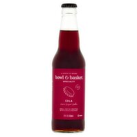 Bowl & Basket Specialty Cola Cane Sugar Soda, 12 fl oz, 12 Fluid ounce