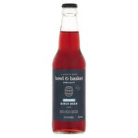 Bowl & Basket Specialty Zero Calorie Birch Beer Soda, 12 fl oz