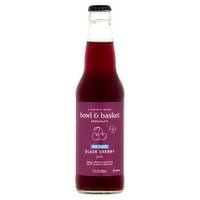 Bowl & Basket Specialty Zero Calorie Black Cherry Soda, 12 fl oz