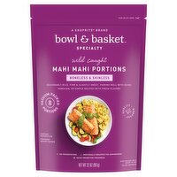 Bowl & Basket Specialty Wild Caught Boneless & Skinless Mahi Mahi Portions, 32 oz