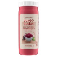 Bowl & Basket Coarse Cut Beet-Flavored Horseradish, 8 oz, 8 Ounce