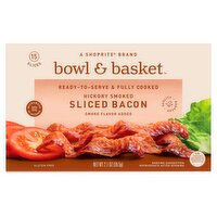 Bowl & Basket Hickory Smoked Sliced Bacon, 2.1 oz, 2.1 Ounce