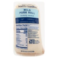 Bowl & Basket Hickory Smoked Mild Pork Roll, 24 oz