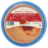 Bowl & Basket Roasted Red Pepper Hummus, 10 oz, 10 Ounce