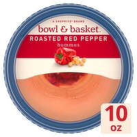 Bowl & Basket Roasted Red Pepper Hummus, 10 oz