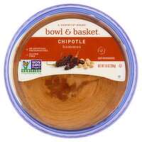 Bowl & Basket Chipotle Hummus, 10 oz, 10 Ounce