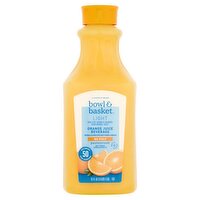 Bowl & Basket No Pulp Light Orange Juice Beverage, 52 fl oz