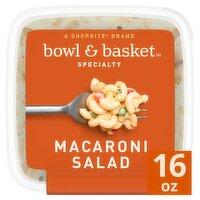 Bowl & Basket Specialty Macaroni Salad, 16 oz, 16 Ounce