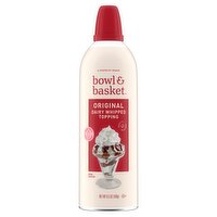 Bowl & Basket Original Dairy Whipped Topping, 6.5 oz, 6.5 Ounce