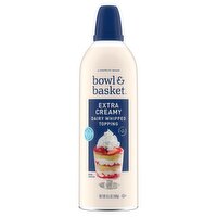 Bowl & Basket Extra Creamy Dairy Whipped Topping, 6.5 oz, 6.5 Ounce