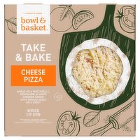 Bowl & Basket Take & Bake Cheese Pizza, 33 oz, 33 Ounce