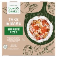 Bowl & Basket Take & Bake Supreme Pizza, 36.2 oz, 36.2 Ounce