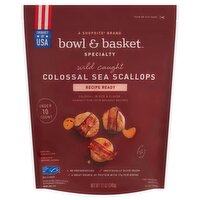 Bowl & Basket Specialty Colossal Sea Scallops, 10 count, 12 oz