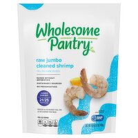 Wholesome Pantry Raw Jumbo Cleaned Shrimp, 16 oz