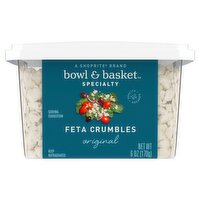 Bowl & Basket Specialty Original Feta Crumbles, 6 oz, 6 Ounce