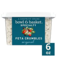 Bowl & Basket Specialty Original Feta Crumbles, 6 oz