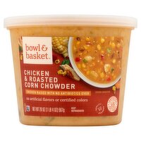 Bowl & Basket Chicken & Roasted Corn Chowder, 20 oz