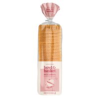 Bowl & Basket White Sandwich Enriched Sliced Bread, 20 oz