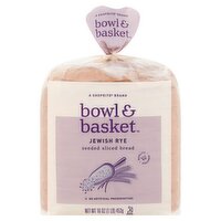 Bowl & Basket Jewish Rye Seeded Sliced Bread, 16 oz