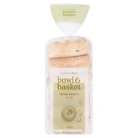 Bowl & Basket Sliced Onion Bagels, 6 count, 20 oz