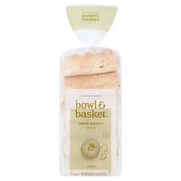 Bowl & Basket Sliced Onion Bagels, 6 count, 20 oz