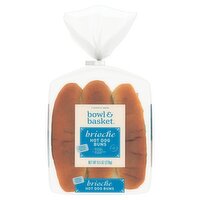 Bowl & Basket Brioche Hot Dog Buns, 9.5 oz