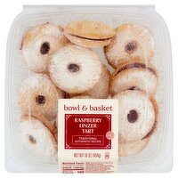 Bowl & Basket Raspberry Linzer Tart, 16 oz