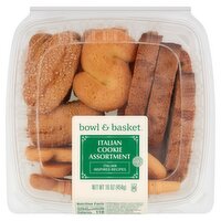 Bowl & Basket Italian Cookie Assortment, 16 oz