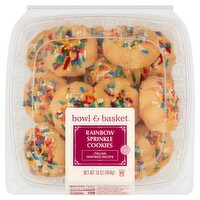 Bowl & Basket Rainbow Sprinkle Cookies, 16 oz