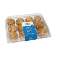 Bowl & Basket Mini Blueberry Muffins, 12 count, 10.5 oz