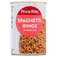 Price Rite Spaghetti Rings in Tomato Sauce, 14.1 oz