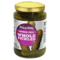 Price Rite Kosher Dill Whole Pickles, 46 fl oz