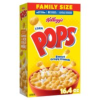 Kellogg's Corn Pops Original Breakfast Cereal, 8 Vitamins and Minerals, 16.4  oz Box