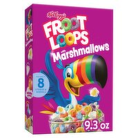 Kellogg's Froot Loops Sweetened Multigrain Cereal with Marshmallows, 9.3 oz