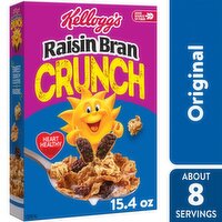 Kellogg's Raisin Bran Crunch Original Cereal, 15.4 oz