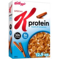 Kellogg's Special K Protein Touch of Cinnamon Cereal, 12.9 oz