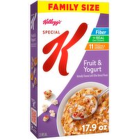 Kellogg's Special K Fruit & Yogurt Cereal Family Size, 17.9 oz