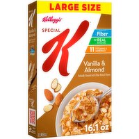 Kellogg's Special K Vanilla & Almond Cereal Large Size, 16.1 oz
