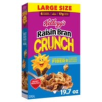 Kellogg's Raisin Bran Crunch Cereal Large Size, 19.7 oz