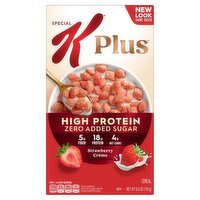 Special K Plus High Protein Strawberry Crème Cereal, 6.6 oz