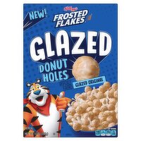 Kellogg's Frosted Flakes Glazed Original Donut Holes Cereal, 10 oz