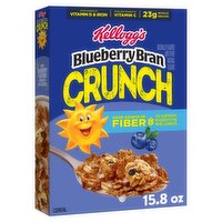 Kellogg's Crunch Blueberry Bran Cereal, 15.8 oz