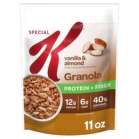 Kellogg's Special K Vanilla and Almond Granola, Protein Granola, 11 oz Bag