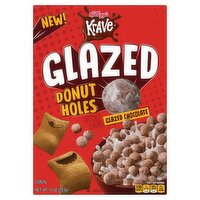 Kellogg's Krave Glazed Chocolate Donut Holes Cereal, 10 oz