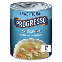 Progresso Traditional Chickarina Soup, 19 oz, 19 Ounce