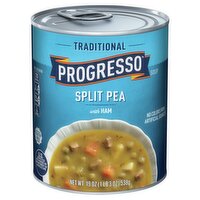 Progresso Traditional Split Pea with Ham Soup, 19 oz, 19 Ounce