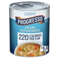 Progresso Light Creamy Chicken Noodle Soup, 18.5 oz, 18.5 Ounce