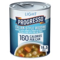 Progresso Light Italian-Style Wedding Soup, 18.5 oz, 18.5 Ounce