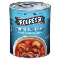 Progresso Traditional Cheese Tortellini in Garden Vegetable Tomato Soup, 18.5 oz