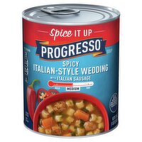 Progresso Spicy Italian-Style Wedding with Italian Sausage Soup, 18 oz